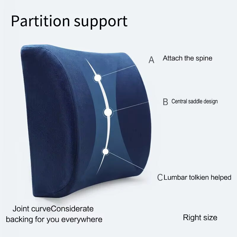 Ergonomic lumbar cushion - Veloria