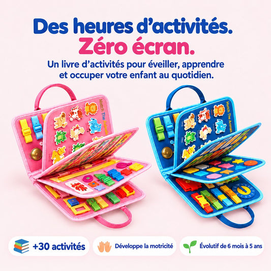 Le livre d'activités Montessori - VELORIA