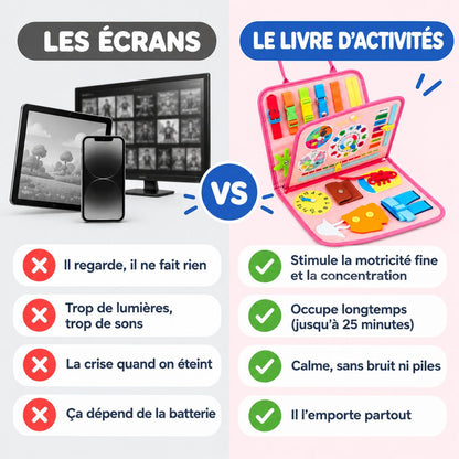 Le livre d'activités Montessori - VELORIA